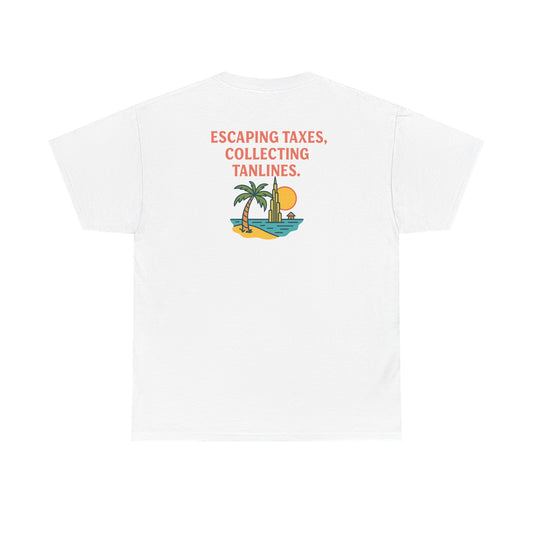 ESCAPING TAXES, COLLECTING TANLINES